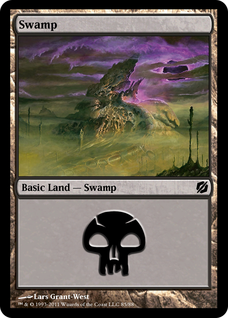 Swamp (TD2-085) [Duel Decks: Mirrodin Pure vs. New Phyrexia]