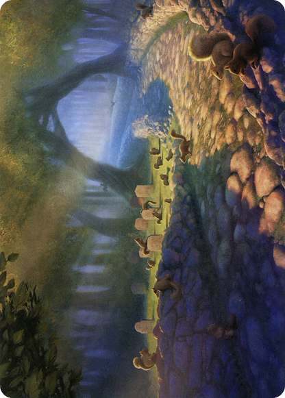 Squirrel Sanctuary // Squirrel Sanctuary (AMH2-070) (Borderless) [Modern Horizons 2 Art Series] Foil