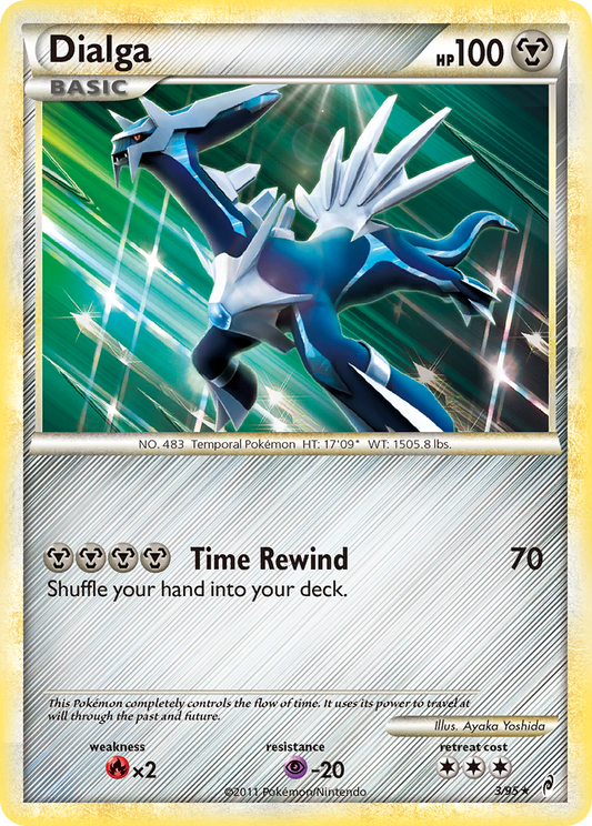 Dialga (3/95) [HeartGold & SoulSilver : Appel des Légendes]