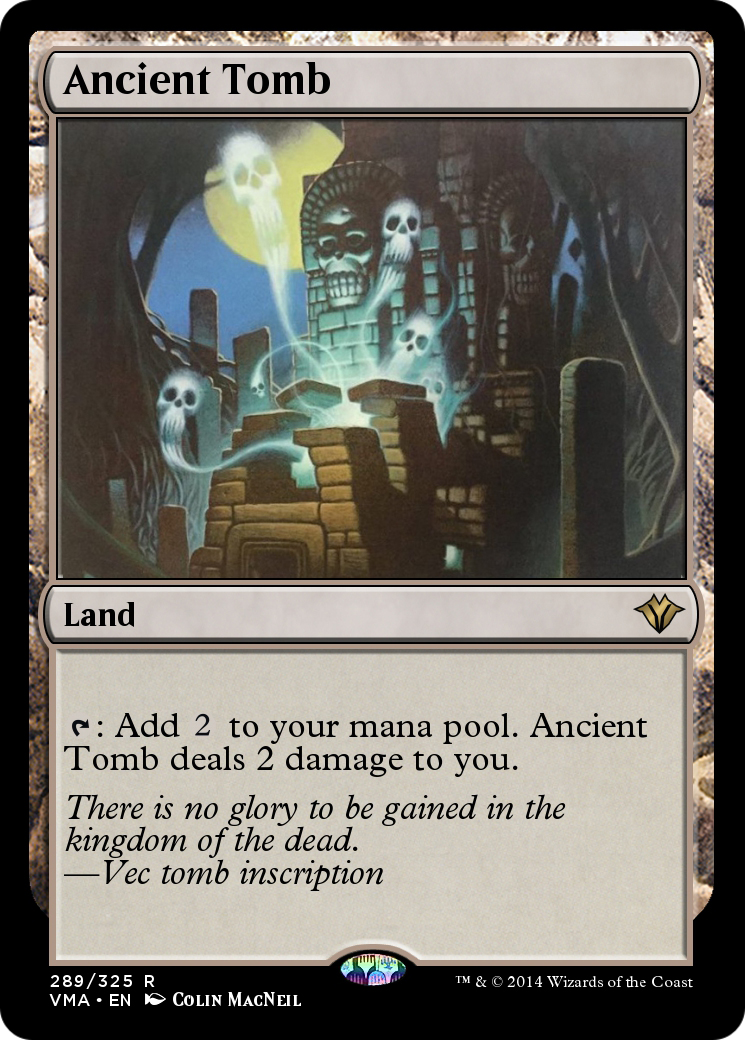 Ancient Tomb (VMA-289) [Vintage Masters] Foil