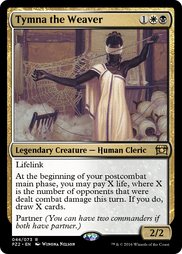 Tymna the Weaver (PZ2-044) [Treasure Chest] Foil