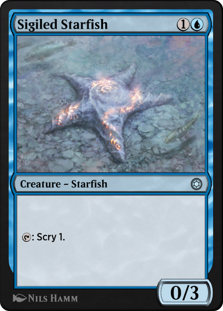 Sigiled Starfish (HBG-913) [Alchemy Horizons: Baldur's Gate]