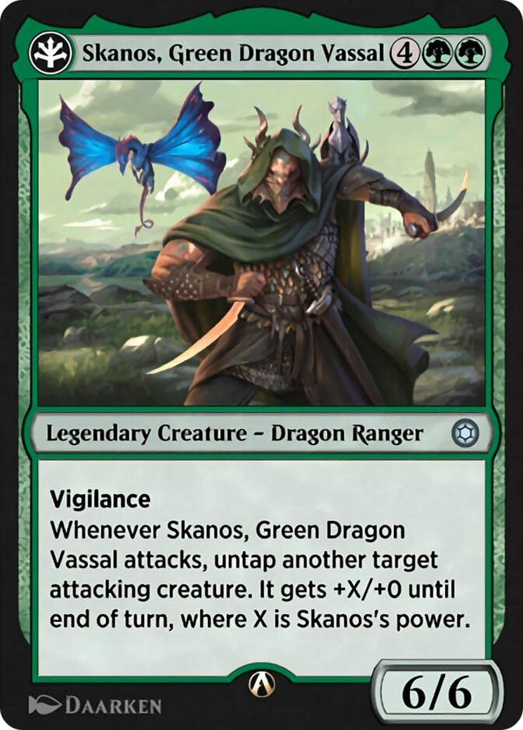 Skanos, Green Dragon Vassal (HBG-18G) [Alchemy Horizons: Baldur's Gate]