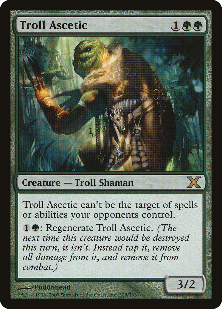 Troll Ascetic (10E-305) [Tenth Edition]
