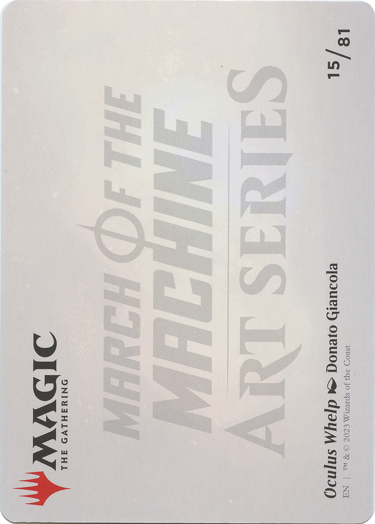 Oculus Whelp // Oculus Whelp (AMOM-015) (Borderless) [March of the Machine Art Series]