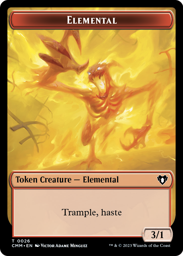 Elemental (TCMM-026) [Commander Masters Tokens]