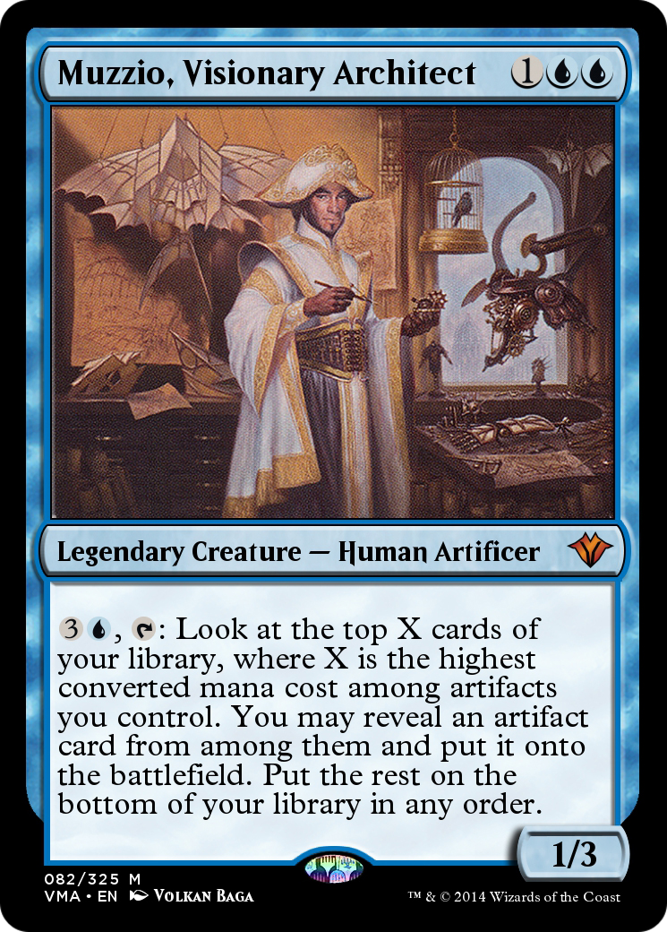 Muzzio, Visionary Architect (VMA-082) [Vintage Masters]