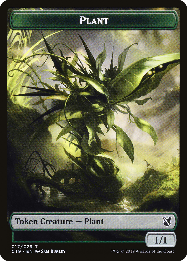 Plant (TC19-017) [Commander 2019 Tokens]