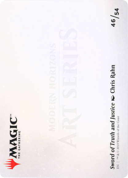 Sword of Truth and Justice // Sword of Truth and Justice (AMH1-046) (Borderless) [Modern Horizons Art Series]