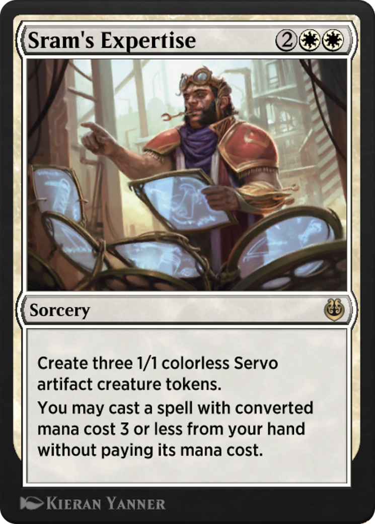 Sram's Expertise (KLR-033) [Kaladesh Remastered]