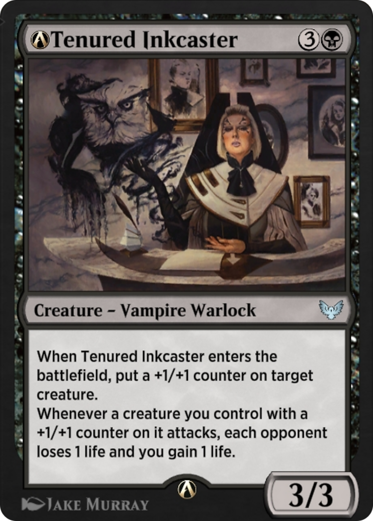 A-Tenured Inkcaster (STX-A-88) [Strixhaven: School of Mages]