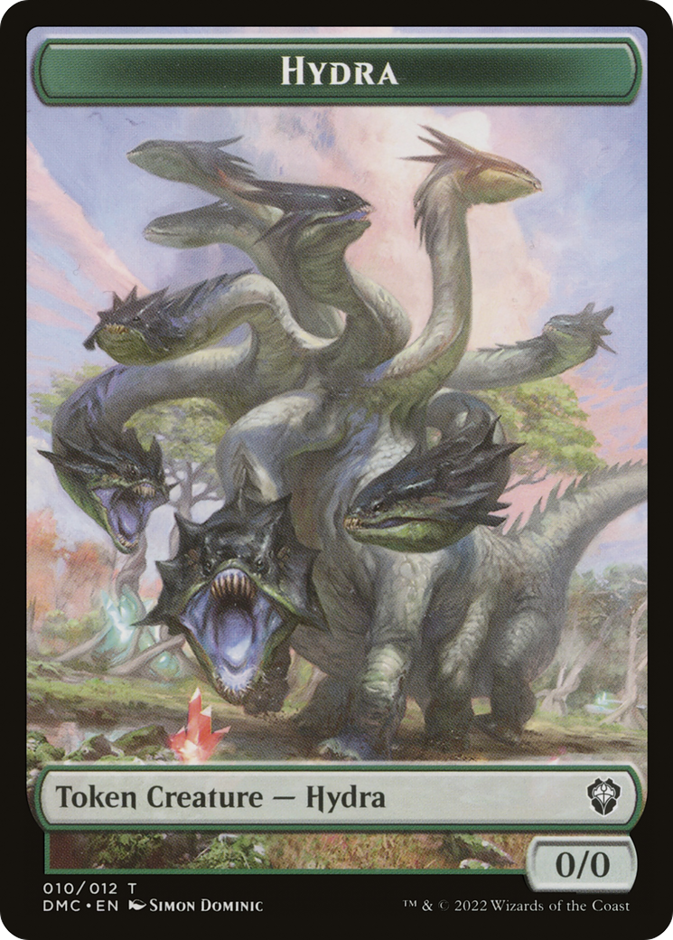 Hydra (TDMC-010) [Dominaria United Commander Tokens] Foil