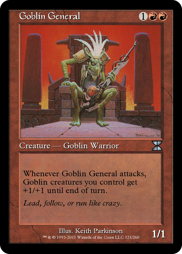 Goblin General (ME4-121) [Masters Edition IV]