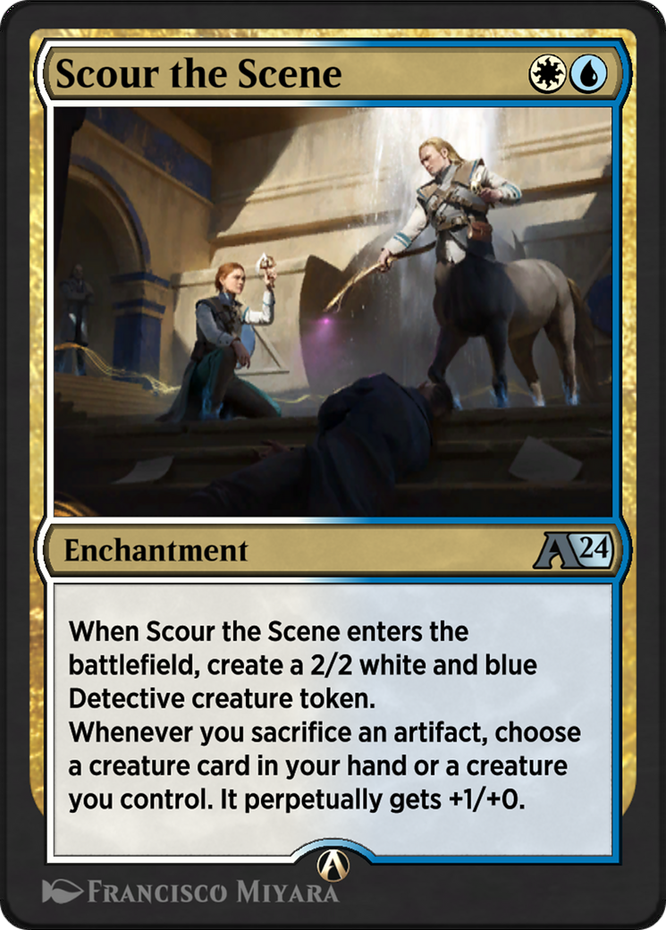 Scour the Scene (YMKM-027) [Alchemy: Murders at Karlov Manor ]