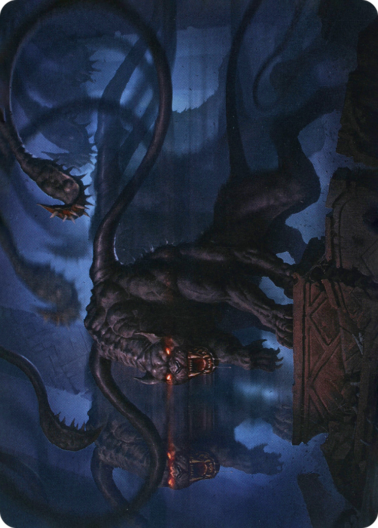 Displacer Beast // Displacer Beast (AAFR-008) (Borderless) [Adventures in the Forgotten Realms Art Series] Foil