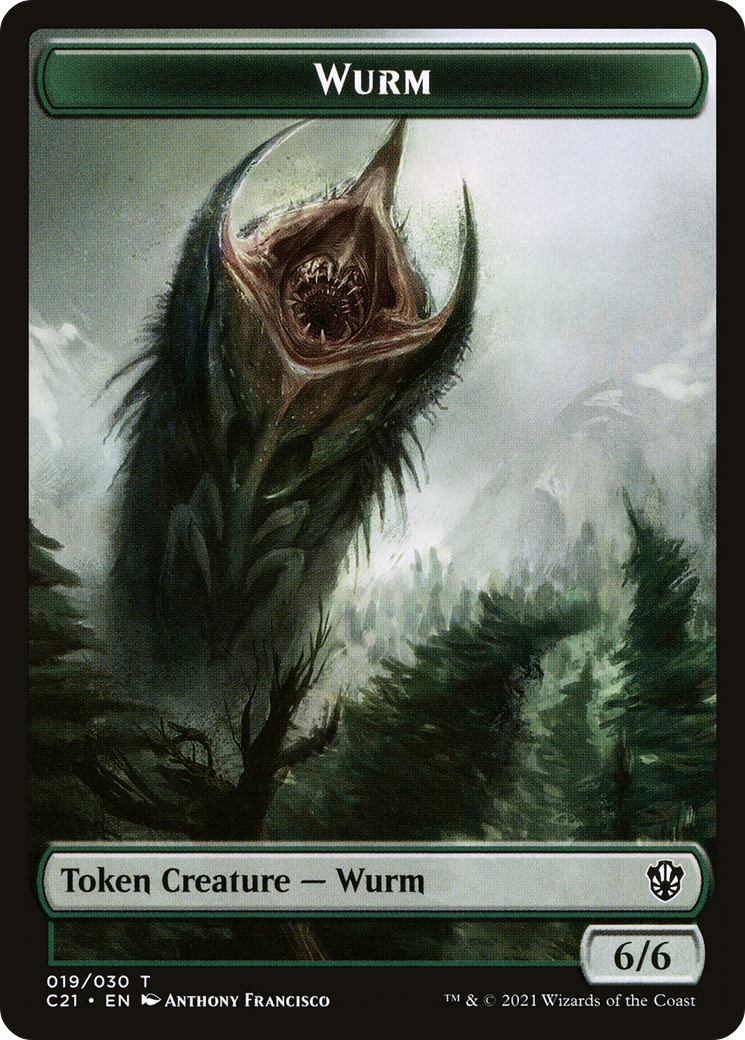 Wurm (TC21-019) [Commander 2021 Tokens]