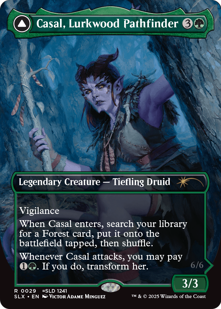 Casal, Lurkwood Pathfinder (SLX-029) (Borderless) [Universes Within]