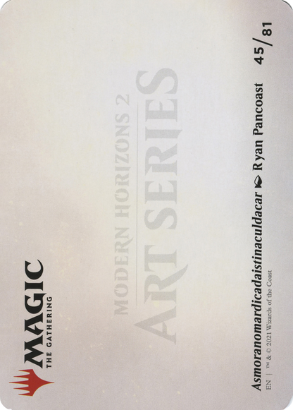 Asmoranomardicadaistinaculdacar // Asmoranomardicadaistinaculdacar (AMH2-045) (Borderless) [Modern Horizons 2 Art Series]