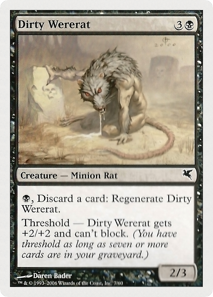 Dirty Wererat (PHUK-007) [Hachette UK]