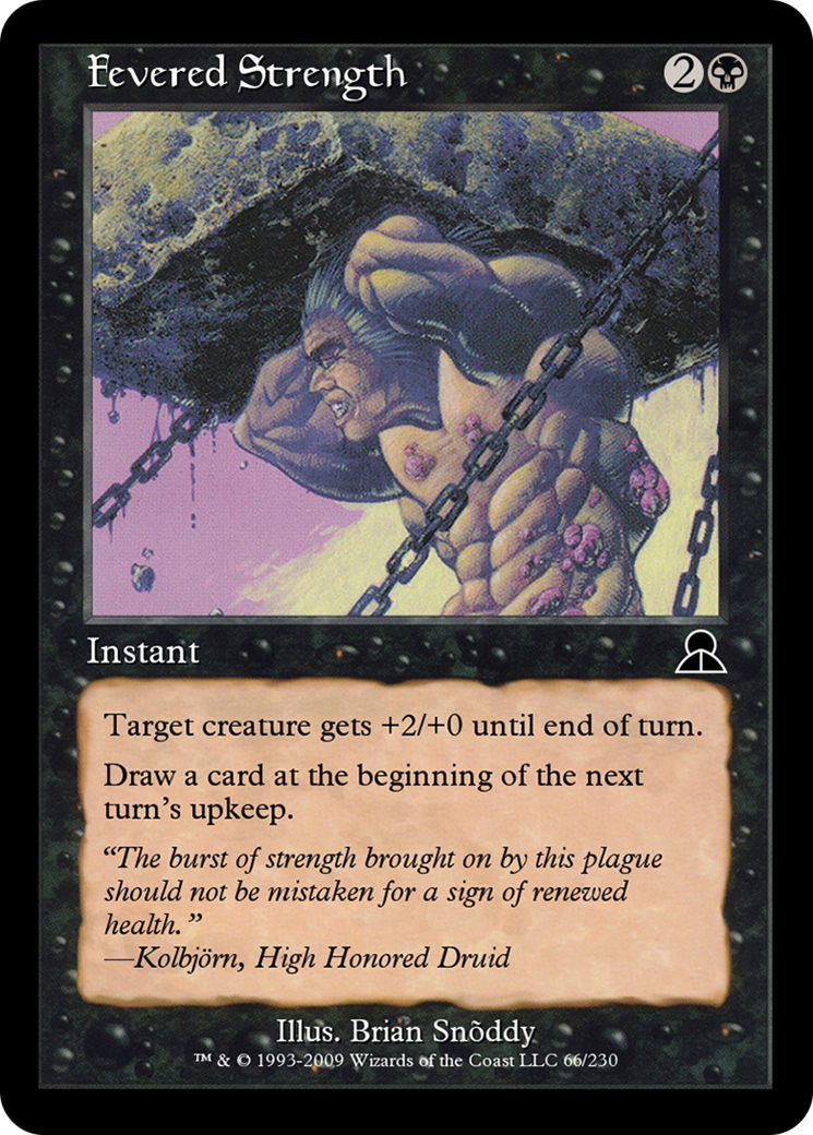 Fevered Strength (ME3-066) [Masters Edition III]