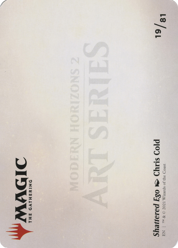 Shattered Ego // Shattered Ego (AMH2-019) (Borderless) [Modern Horizons 2 Art Series] Foil