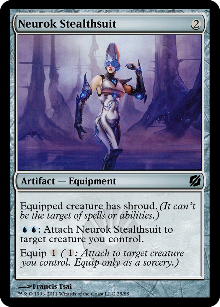 Neurok Stealthsuit (TD2-025) [Duel Decks: Mirrodin Pure vs. New Phyrexia]