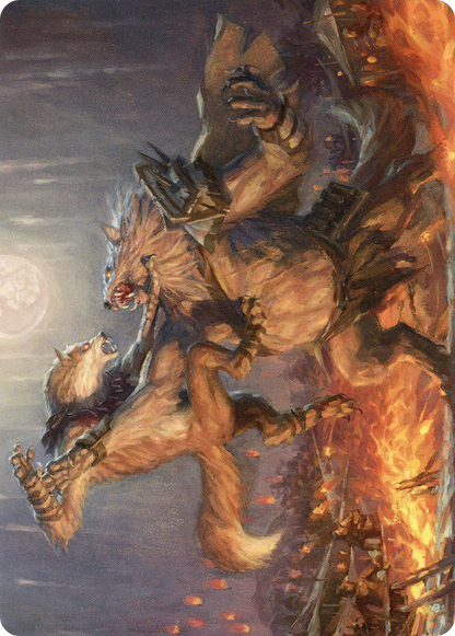 Duel for Dominance // Duel for Dominance (AMID-051) (Borderless) [Midnight Hunt Art Series]
