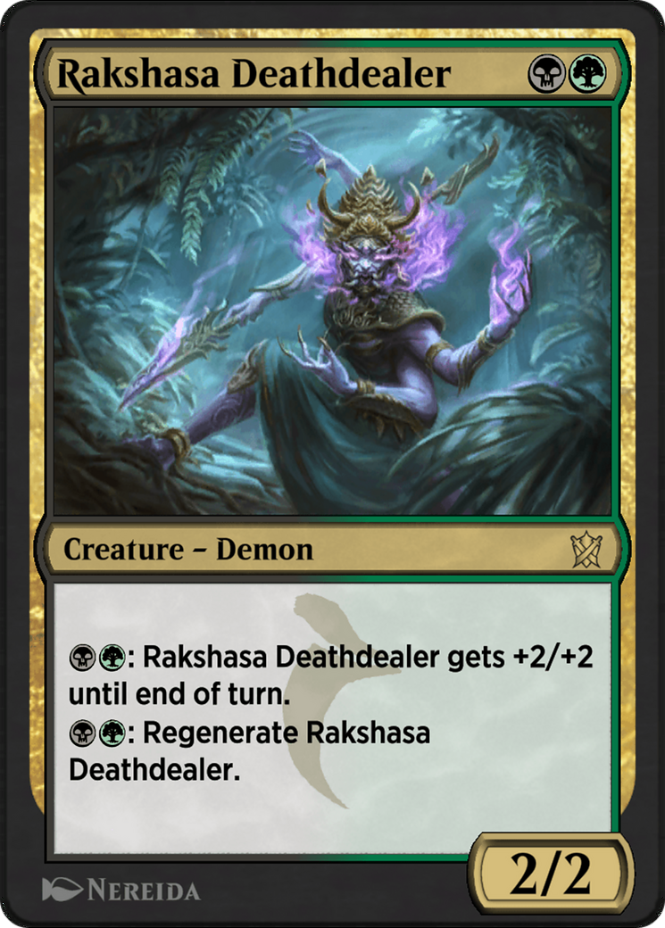 Rakshasa Deathdealer (KTK-192Y) [Khans of Tarkir]