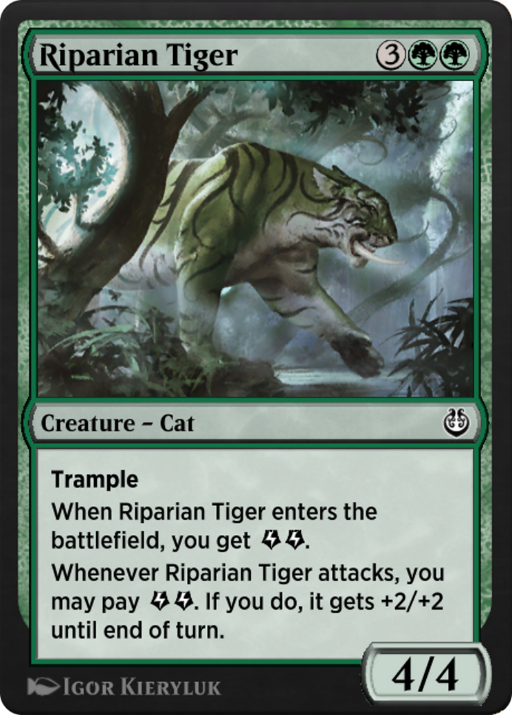 Riparian Tiger (KLR-178) [Kaladesh Remastered]