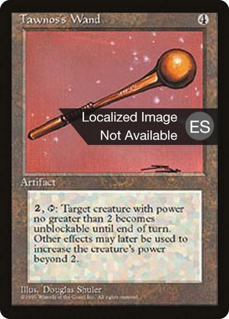 Tawnos's Wand [Fourth Edition Foreign Black Border]