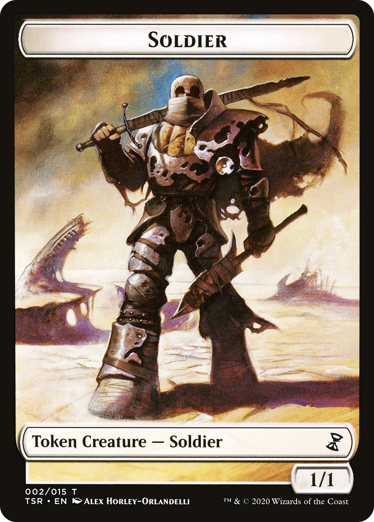 Soldier (TTSR-002) [Time Spiral Remastered Tokens]