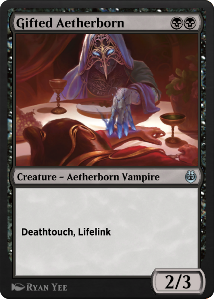 Gifted Aetherborn (KLR-091) [Kaladesh Remastered]