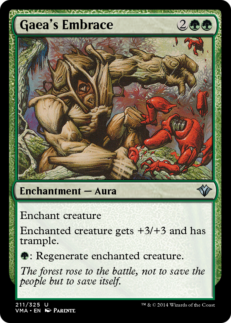 Gaea's Embrace (VMA-211) [Vintage Masters]