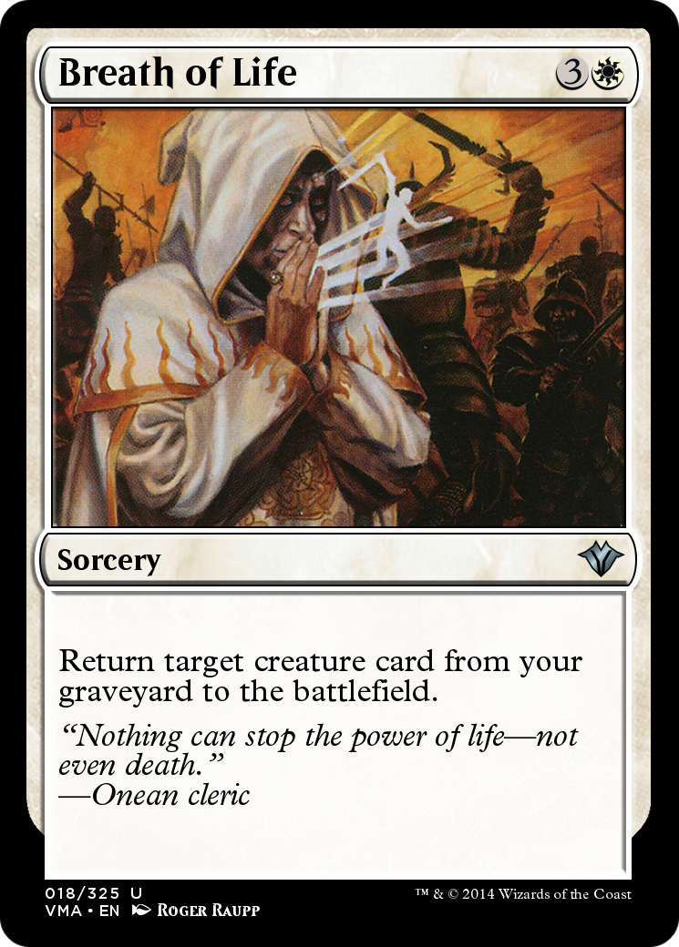 Breath of Life (VMA-018) [Vintage Masters]