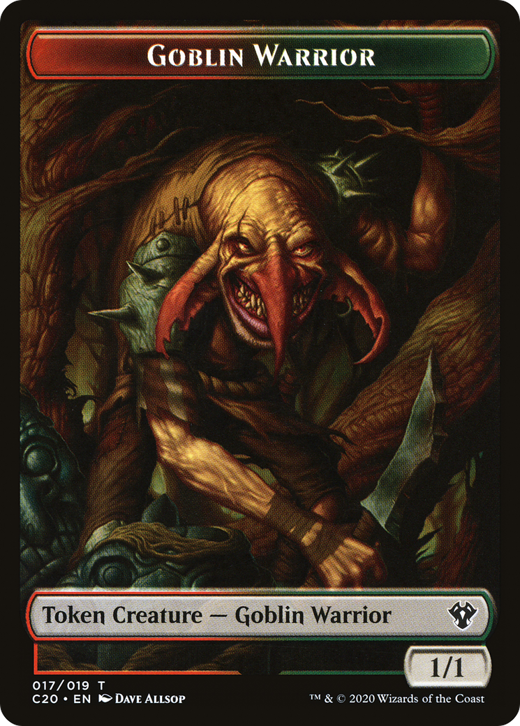 Goblin Warrior (TC20-017) [Commander 2020 Tokens]