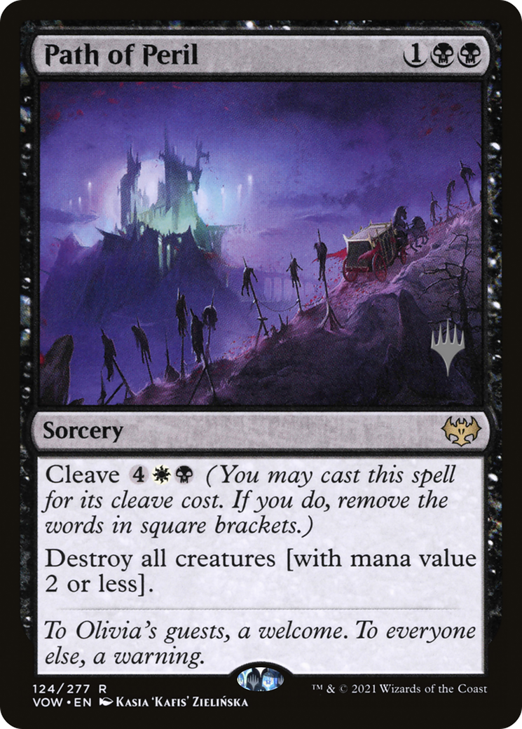 Path of Peril (PVOW-124P) [Innistrad: Crimson Vow Promos]
