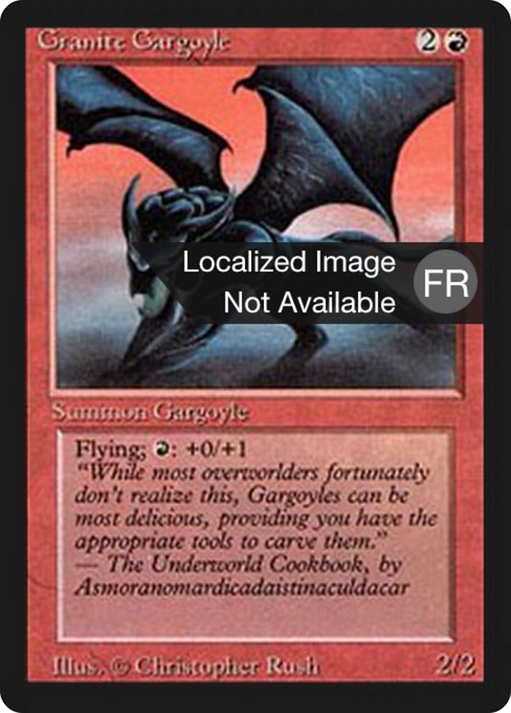 Granite Gargoyle (FBB-156) [Foreign Black Border]
