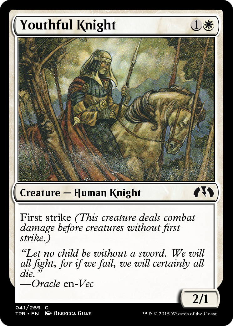 Youthful Knight (TPR-041) [Tempest Remastered] Foil