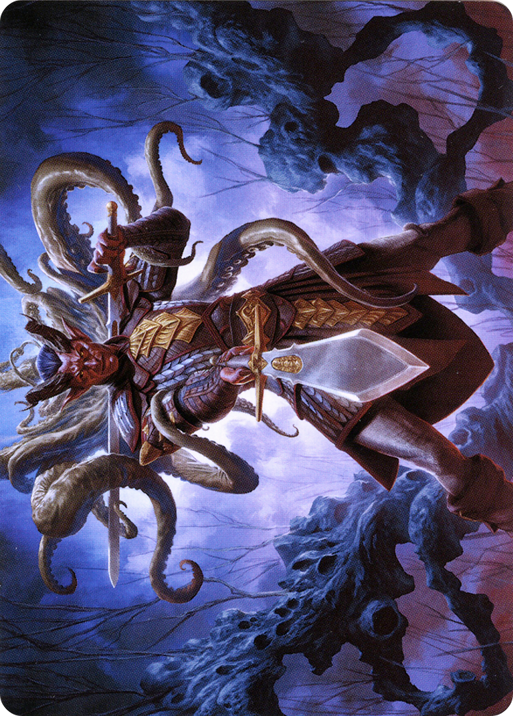 Zevlor, Elturel Exile // Zevlor, Elturel Exile (ACLB-042) (Borderless) [Battle for Baldur's Gate Art Series]