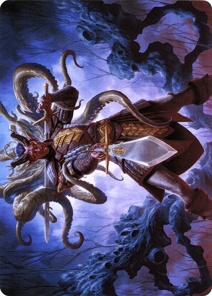 Zevlor, Elturel Exile // Zevlor, Elturel Exile (ACLB-042) (Borderless) [Battle for Baldur's Gate Art Series]