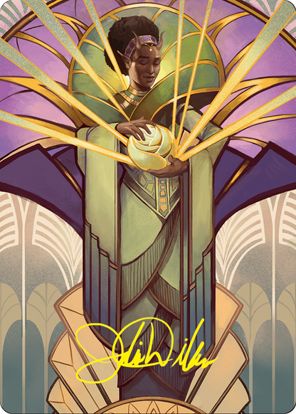 Bloom Tender // Bloom Tender (AFDN-054) (Borderless) [Foundations Art Series] Foil