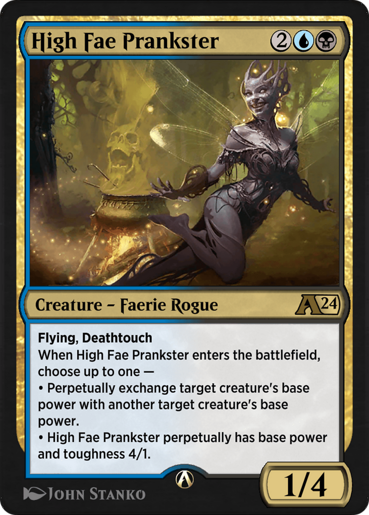 High Fae Prankster (YWOE-020) [Alchemy: Wilds of Eldraine]