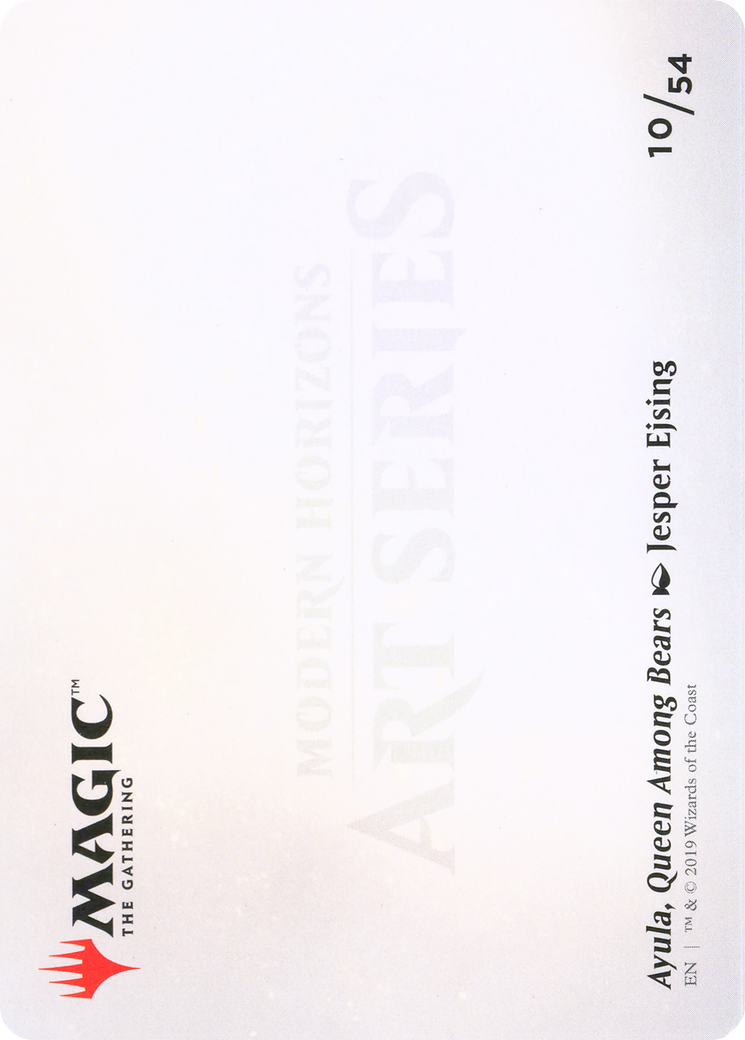 Ayula, Queen Among Bears // Ayula, Queen Among Bears (AMH1-010) (Borderless) [Modern Horizons Art Series]