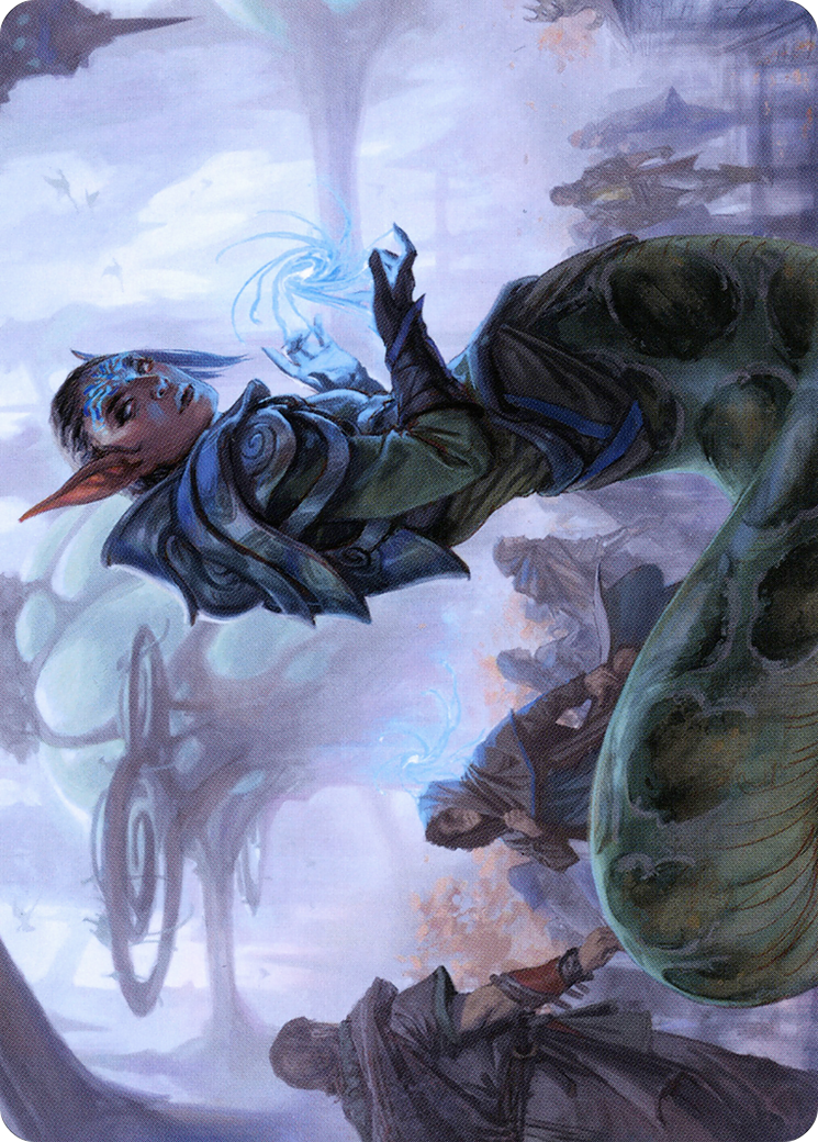 Lonis, Cryptozoologist // Lonis, Cryptozoologist (AMH2-057) (Borderless) [Modern Horizons 2 Art Series]