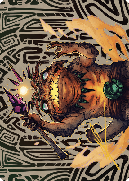 Zoyowa Lava-Tongue // Zoyowa Lava-Tongue (ALCI-054) (Borderless) [The Lost Caverns of Ixalan Art Series]
