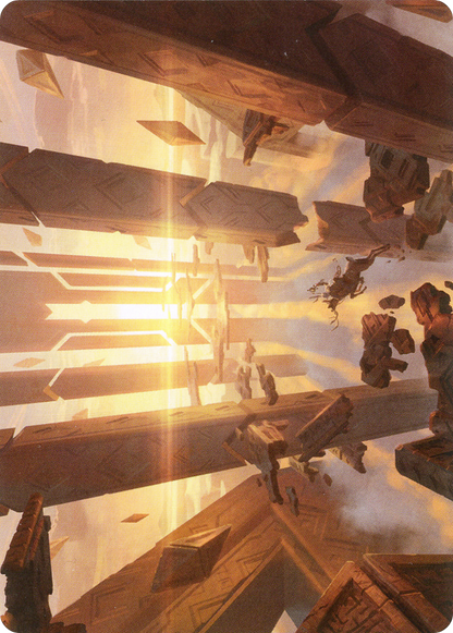 Skyclave Basilica // Skyclave Basilica (AZNR-044) (Borderless) [Zendikar Rising Art Series] Foil
