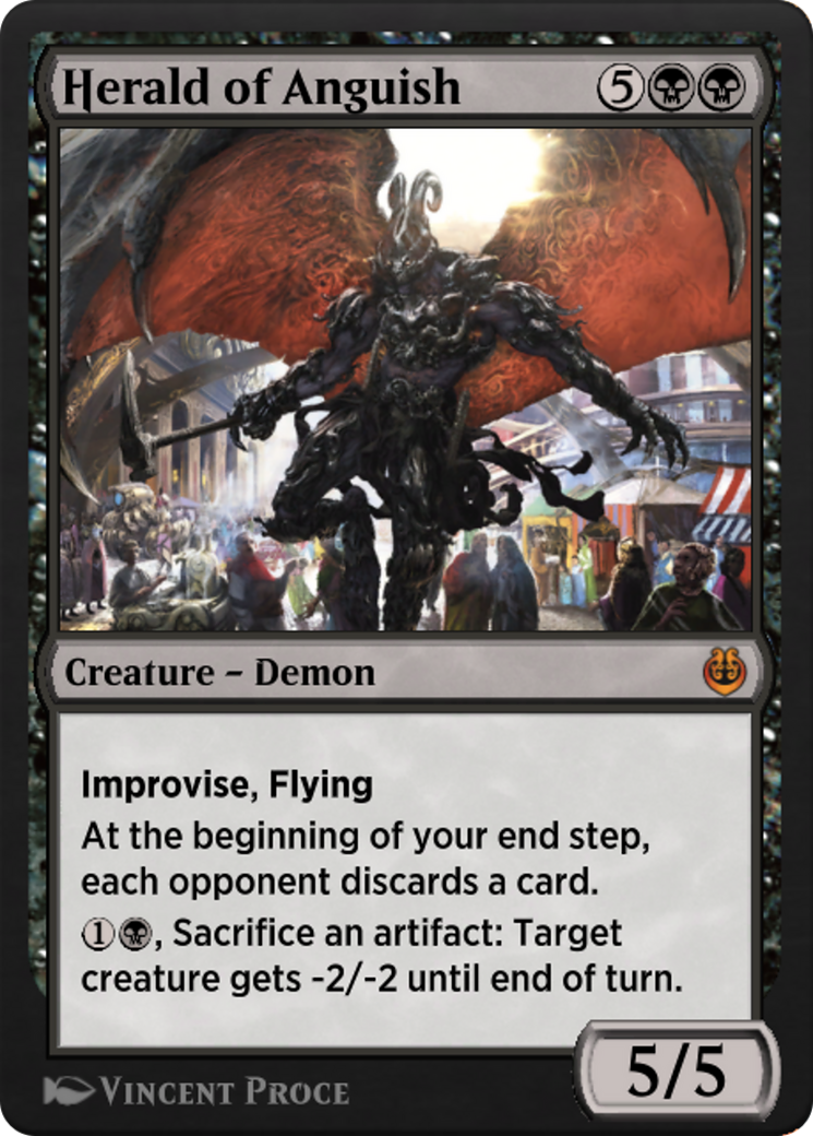Herald of Anguish (KLR-094) [Kaladesh Remastered]