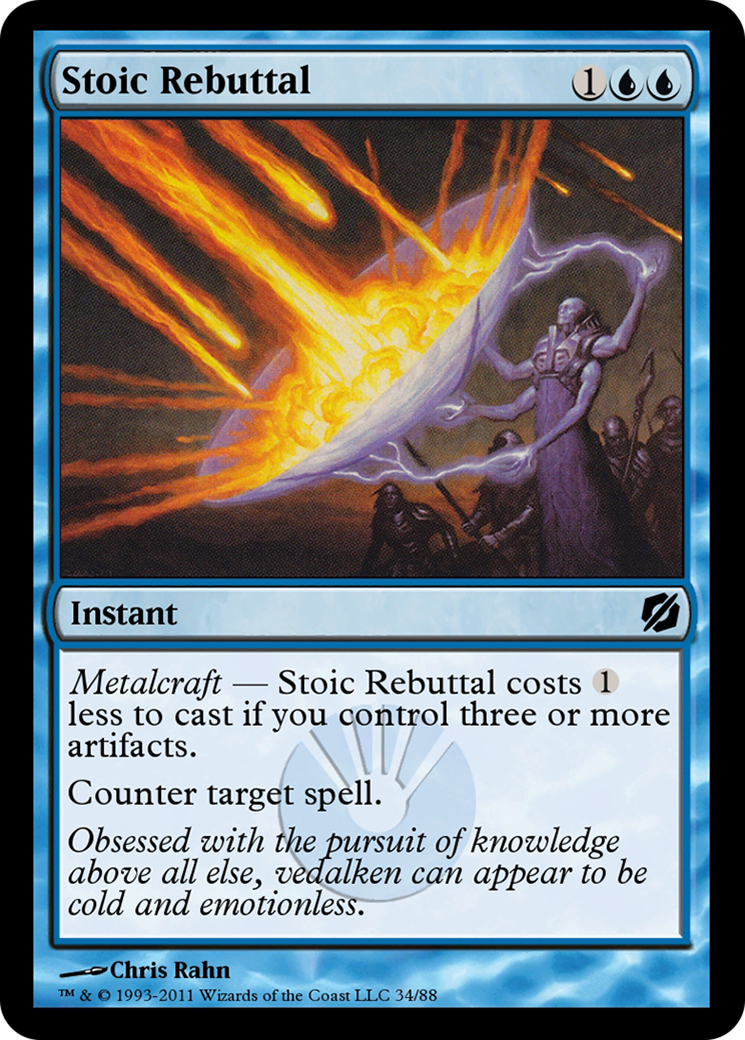 Stoic Rebuttal (TD2-034) [Duel Decks: Mirrodin Pure vs. New Phyrexia]