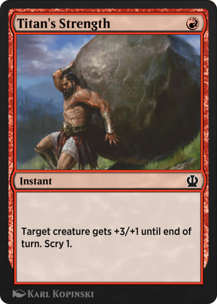 Titan's Strength (EA1-011) [Explorer Anthology 1]