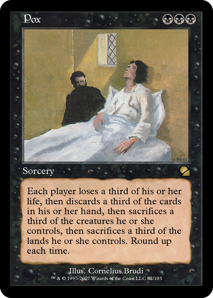 Pox (ME1-082) [Masters Edition] Foil